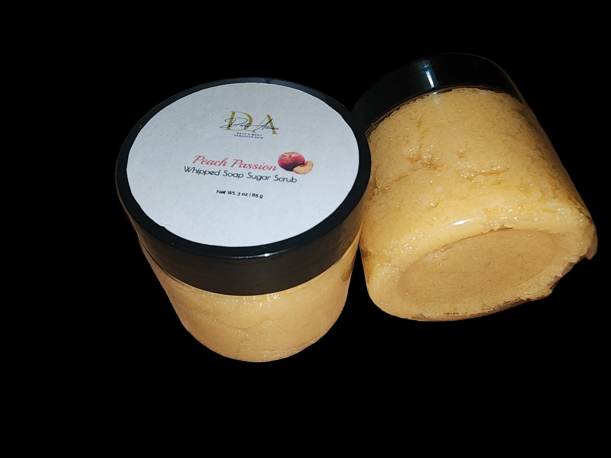 Peach Passion Whipped Soap Sugar Scrub