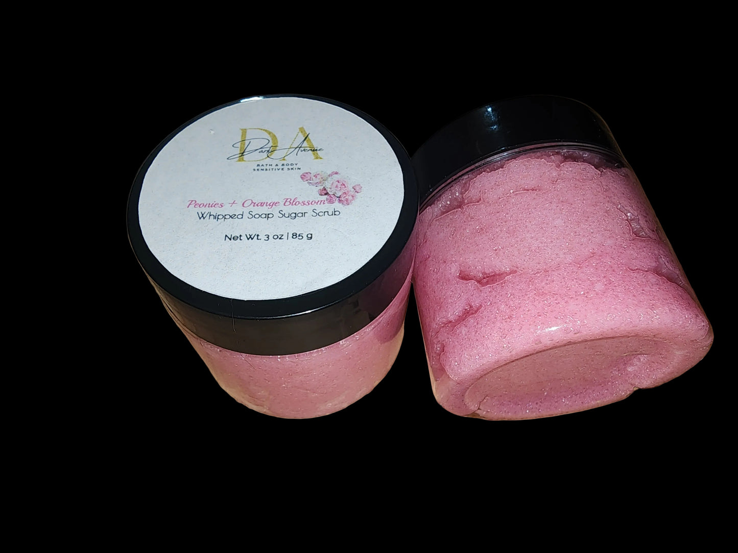 Peonies + Orange Blossom Whipped Soap Sugar Scrub