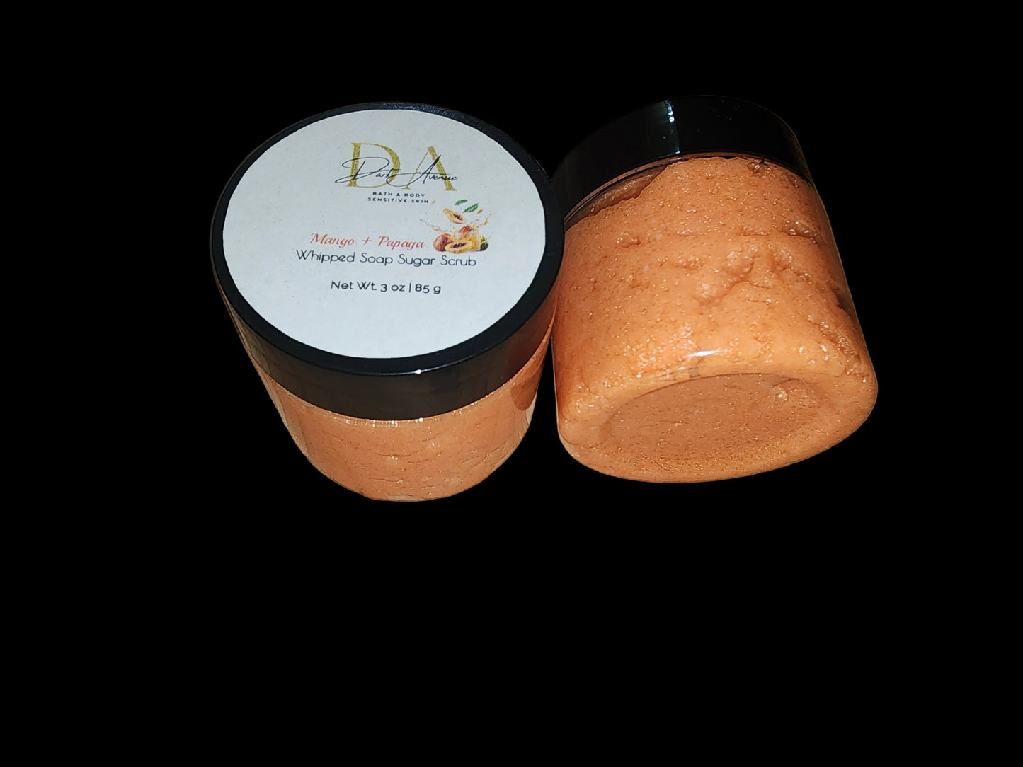 Mango Papaya Whipped Soap Sugar Scrub