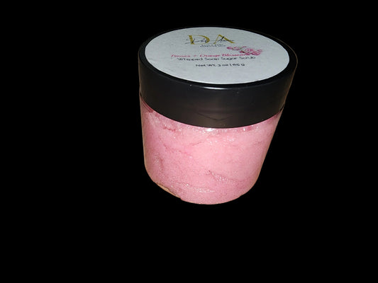 Peonies + Orange Blossom Whipped Soap Sugar Scrub