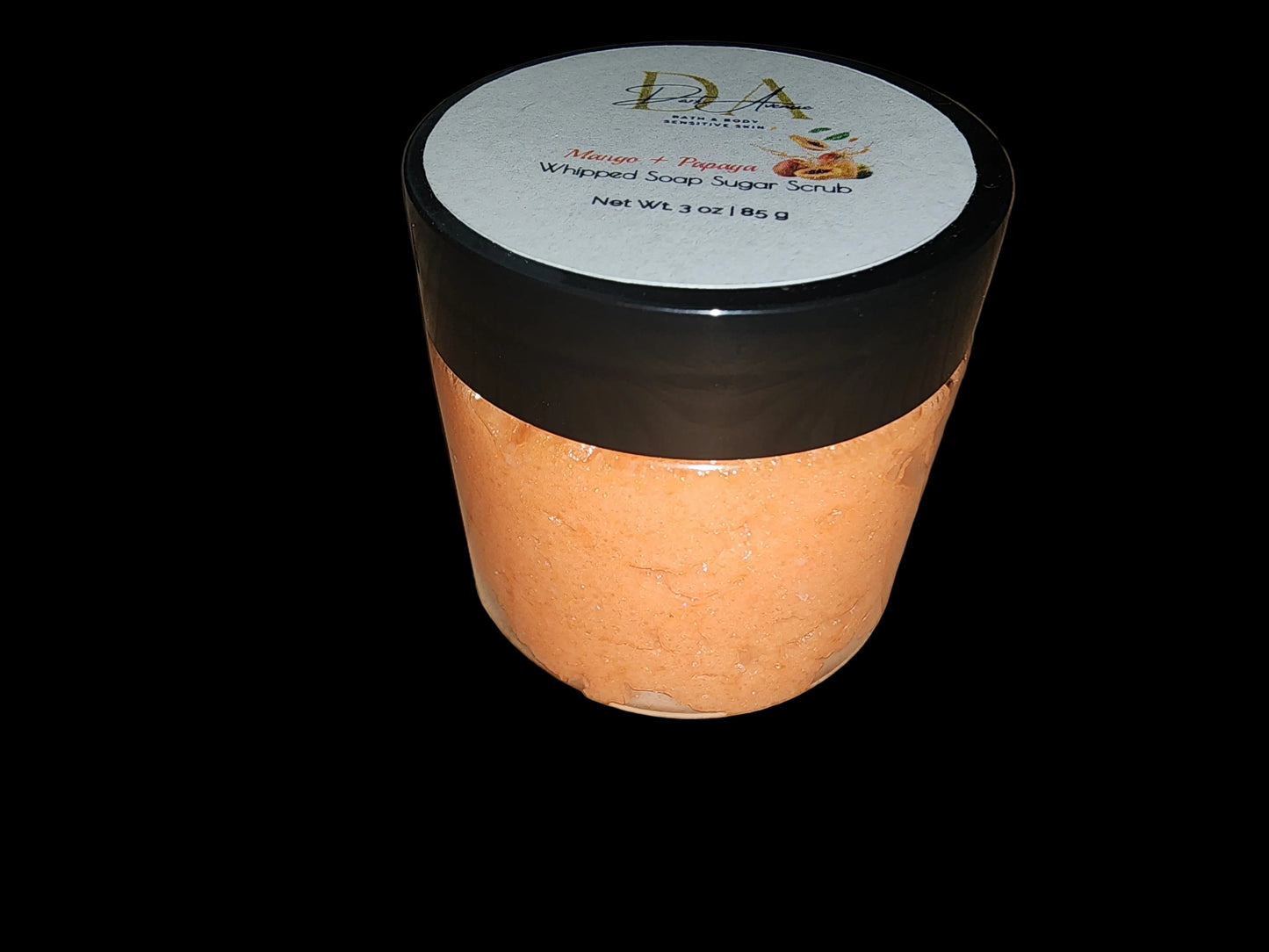 Mango Papaya Whipped Soap Sugar Scrub